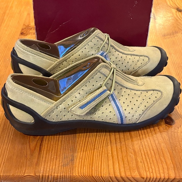 Privo Beige and Blue Flats tequini pear - Picture 7 of 13